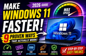 How to Make Windows 11 Faster (2026): 9 Proven Ways That Actually Work | Free Download